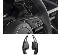 Palettes de Changement de Vitesse à rallonge de Volant pour Voiture pour A3 8Y Berline 2021 2022, Alliage d'aluminium, Accessoires d'intérieur,Black