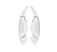 Palettes de Changement de Vitesse au Volant pour Jaguar F-Pace 2016, Accessoires d'extension durables, Noir (Normal/argenté)