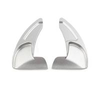 Palettes De Changement De Volant Compatible Avec Dodge Pour Challenger Pour Charger Sxt Gt RT Pour Scat Pack 2015 2016 2017 2018 2019 2020 2021 Extension De Levier De Vitesse Au Volant(Silver)