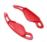 Palettes de changement de volant pour Range For Rover Jaguar XFL, conçues pour s'adapter à Evoque Velar Discovery avec construction ABS (rouge)