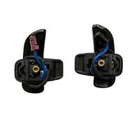 Palettes De Changement Volant Originales, Modification Et Remplacement, Pour AMG A45 CLA45 GLA45 C63 S63 W205 Boutons de Commutateur de Volant de Voiture(Le noir)