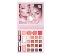 Palettes de fards à paupières | 24 gammes de couleurs avec des effets de perle, mats et brillants,Palette d'ombres de voyage pour les jours,Fête d'Halloween décontractée pour les femmes et les
