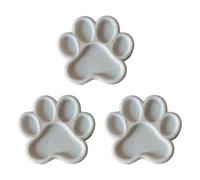 Palettes De Peinture Doigt 3 Pièces Plateau Mélange Peinture À 5 Puits Avec Anneaux Détachables Palette Portable Pour Croquis En Plein Air Mélangeur Couleurs Ergonomique Doigt