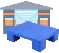 Palettes de sol en plastique Palette de stockage, Palettes de sol légères et résistantes à l'humidité, for cuisine, balcon, supermarché, sous-sol, entrepôt de stockage(40x60x12cm)