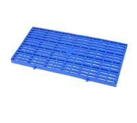 Palettes en plastique durable pour le stockage, plateforme étanche et modulable étanche et modulable pour la logistique et l'entreposage, palettes de sol robustes de 100 x 60 cm (39 x 24 po)