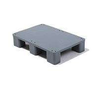 Palettes en plastique pour le rangement, cadre d'affichage d'entrepôt en polyéthylène, hauteur 12 cm, idéal pour jardin et supermarché