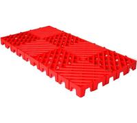 Palettes en plastique Ventilation Palette de sol, Palette de plancher de ventilation de grille d'humidité imperméable à l'eau, grille de stockage intérieure et extérieure Palettes de ventilation de gr