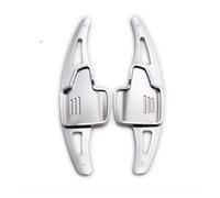 Palettes Vitesse Compatible Avec Ford Four Kuga 2016-2017 Car Steering Wheel Shift Paddle Extension Interior Accessories(Silver)