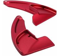 Palettes Vitesses Compatible Avec Dodge Pour Chargeur Pour SXT Pour GT 2015-2021, Accessoires D'intérieur De Voiture, Palettes De Changement De Vitesse Au Volant(Red)