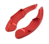 Palettes Vitesses Compatible Avec Lincoln Pour MKC MKZ 2013-2020 Pour MKX 2016-2018 Palettes De Changement De Vitesse De Volant De Voiture Palettes De Changement De Vitesse(Red)