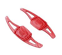 Palettes Vitesses Compatible Avec VW Pour Terramonte 2017-2021 Pour Golf 7 VARIANT Pour Passat 2018-2020 Palettes De Changement De Vitesse De Voiture Palettes De Changement(Carbon Red)