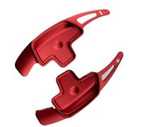 Palettes Volant Compatible Avec Benz Pour Pour W212 2015-2016 Pour Classe-S Pour W222 Pour CLA C117 2015-2017 Levier De Vitesses Au Volant De Voiture(Red)