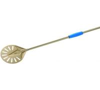 palettino à Pizza perforée diamètre 20 cm manche 150 cm aluminium gold iv-20 F