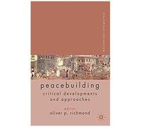 Palgrave Advances In Peacebuilding