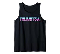 Palianytsia Pain ukrainien Cyberpunk Synthwave Humour Débardeur