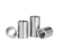 Palier à Douille Alésage Joint de rondelle douille en acier inoxydable M8 304, manchon d'espacement rond creux non fileté, diamètre extérieur 9-12mm, longueur 1-60mm(8x10x18mm (4pcs))