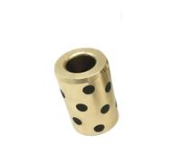 Palier, Bouclier de joint bimétallique Micro roulement à gorge profonde 1 pièces LM16L 16x28x70mm ensemble cuivre en graphite linéaire portant bague huile autolubrifiant