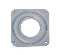 Palier de base pour plateau tournant de table Plateau tournant à roulements billes carré rotatif 360°, 1 pièce, plaque de roulement 300 lb(72 x 72mm)