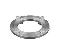 Palier de base pour plateau tournant de table Plateau tournant en aluminium lisse, accès silencieux et sans effort, base rotative à roulement, grande capacité de charge(5inch)