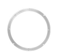 Palier de base pour plateau tournant de table Plateau tournant en métal robuste de 12/14/16 pouces, capacité charge maximale 110 kg, plateau pivotant for table à manger ronde(16 inch 8.5mm thick)