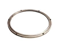 Palier de base pour plateau tournant de table Plateau tournant Lazy Susan en acier inoxydable 304, 40/50/60/70/80/100 cm, base pivotante, plaque à roulement billes ronde(50CM Diameter)