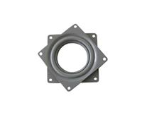 Palier de base pour plateau tournant de table Plateau tournant pivotant de 1,9 cm (3/4 po) avec roulements, plateau à 360 degrés, matériel bricolage for meubles(B-4inch)