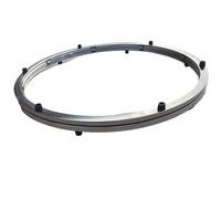 Palier de base pour plateau tournant de table Plateau tournant pivotant en acier inoxydable for table à manger, meuble de cuisine, 50-120 cm(120CM)