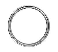 Palier de base pour plateau tournant de table Plateau tournant rond en acier inoxydable massif for jardin extérieur, pivotant et lisse, roulement rotatif, diamètre 38-120 cm(90CM Diameter)