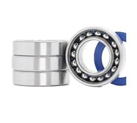 Palier de Butée 4 pièces 6902 VRS MAX roulements 15 * 28 * 7mm Pivot de vélo en acier chromé bleu scellé avec la graisse 6902LLU chariot roulement à billes complet