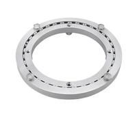 Palier de plateau tournant en alliage d'aluminium, Lazy Susan - roulement à billes robuste, Base de support de plaque pivotante de Table ronde en aluminium, matériel de plaque pivotante(24 inches)
