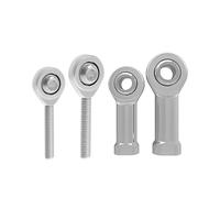 Palier d'extrémité de tige articulé, Lot de 5 roulements à rotule mâles et femelles, filetage droit, for imprimante 3D, SA4PK, SA3PK, SI3PK, SI4PK, M3, M4(Female M3 SI3PK)