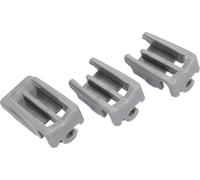 Palier Jeu de 3 supports de panier supérieur Lave-vaisselle compatible avec Bosch Balay Constructa Siemens Neff 418674 00418674 aussi Gaggenau Neckermann Küppersbusch Profilo Quelle