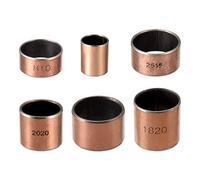 Palier lisse 20 mm alésage x 23 mm diamètre extérieur x 20 mm longueur paliers lisses enveloppés bagues sans huile Pack de 6