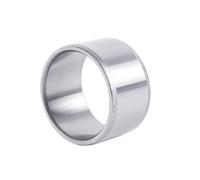 Palier lisse Douille de manchon d'usure en acier chromé, 1 pièce, roulements à douille non filetés, diamètre intérieur sans huile 16mm(16x18x20mm-1pcs)