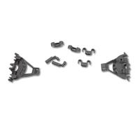 Paliers de fixation panier inférieur - BOSCH - Lot de 8 - Compatible lave-vaisselle