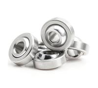 Paliers lisses sphériques radiaux autolubrifiants GE5C (5 pièces) GE5C/GE5UK 5 * 14 * 6 mm for imprimantes 3D Voron 2.4 et Trident(GE5C)