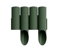 Palissade bordure de jardin plastique effet bois Cellfast 2,3 m 4 couleurs