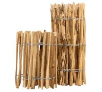 Palissade Châtaignes Clôture Bois Noisette Lattes Jardin Rouler Clôtures Porte