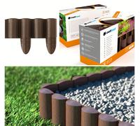 Cellfast Palissade de jardin - Bordure de parterre élastique 95 mm 2,4 m résistante aux UV et au gel
