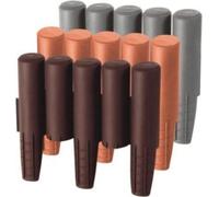 Palissade de jardin marron clair (terre cuite) 2,7 m IPAL5