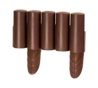 Palissade De Jardin - Prosperplast - Ipalplus-R222 - Plastique - Marron - 30 Cm X 15 Cm X 2,4 M Multicolore