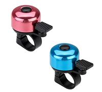 Paliston Sonnette de Vélo Aluminum Cloche de Vélo Bleu - Rose