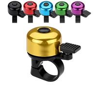 Paliston Sonnette de Vélo Aluminum Cloche de Vélo Jaune