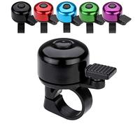 Paliston Sonnette de Vélo Aluminum Cloche de Vélo Noir