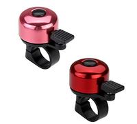 Paliston Sonnette de Vélo Aluminum Cloche de Vélo Rouge - Rose