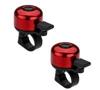 Paliston Sonnette de Vélo Aluminum Cloche de Vélo Rouge - Rouge
