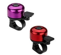 Paliston Sonnette de Vélo Aluminum Cloche de Vélo Rouge - Violet