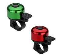 Paliston Sonnette de Vélo Aluminum Cloche de Vélo Vert - Rouge