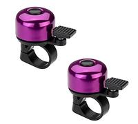 Paliston Sonnette de Vélo Aluminum Cloche de Vélo Violet - Violet