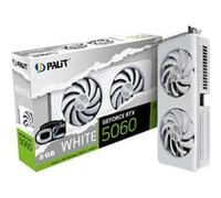 Palit Carte graphique GeForce RTX 5060 OC 8 Go GDDR7 3840 cœurs CUDA PCIe 5.0 Blanc